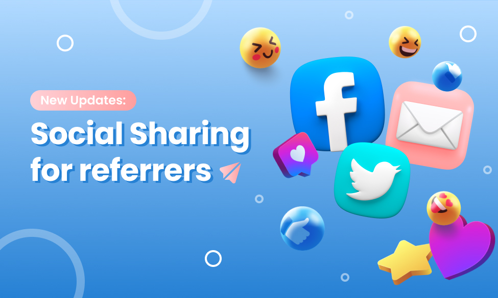 BON social sharing for referrers