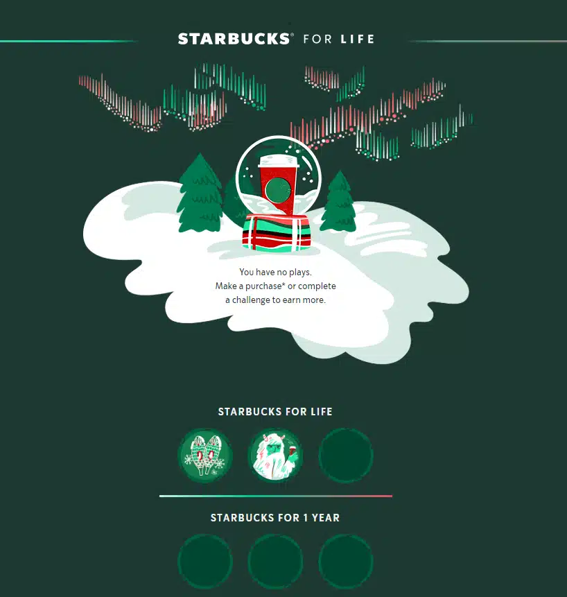 Starbucks loyalty program