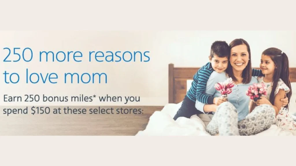 Mother's Day purchases with AAdvantage bonus miles