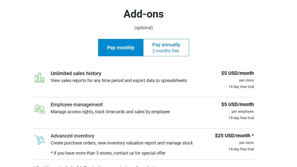 Loyverse Loyalty’s pricing