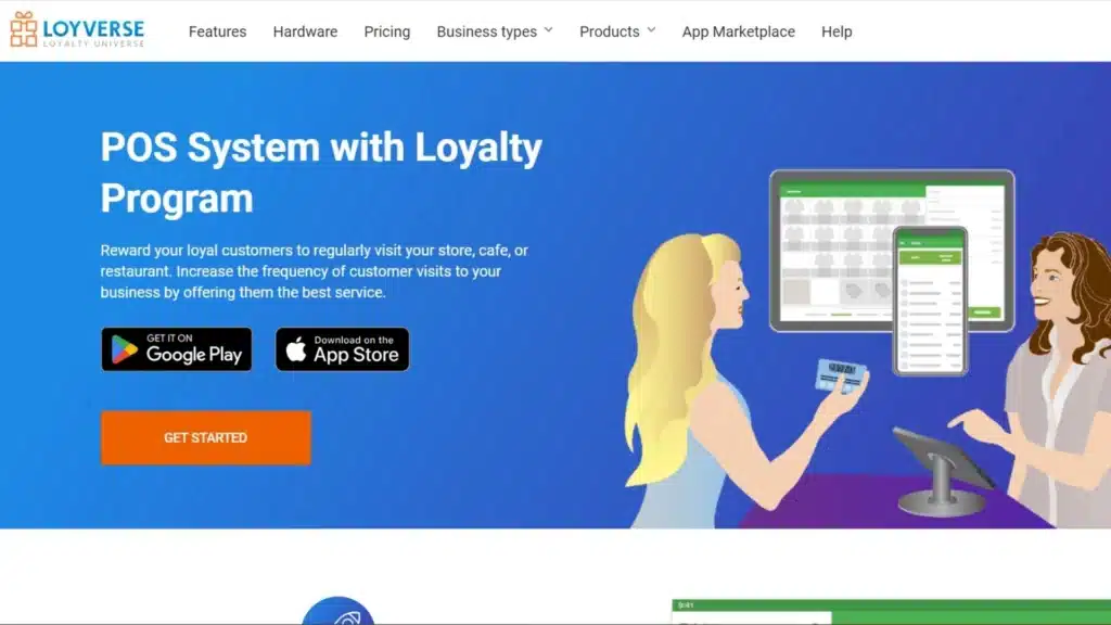 Loyverse Loyalty’s website - Loyalty Program Software for Small Business