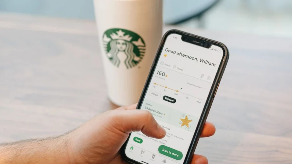 Starbucks rewards - loyalty program benefit