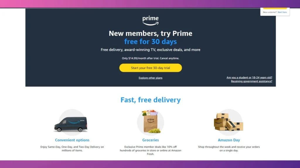 Amazon Prime’s benefits