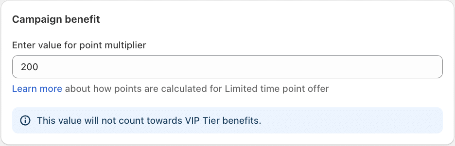 To set up a successful LTO campaign, it’s essential to assign the right number of extra points